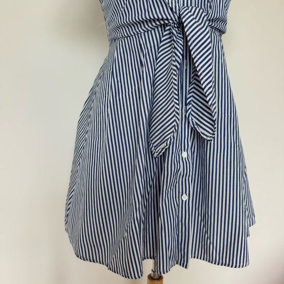 Forever 21 shirt dress French style tied up modern Aline - Picture 8 of 8